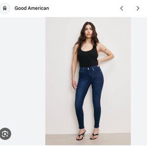 Good American Good Petite Skinny Jeans Plus Size 22 NEW